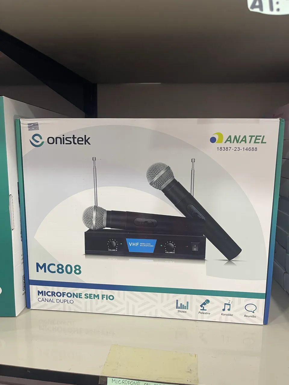 Kit microfone profissional 