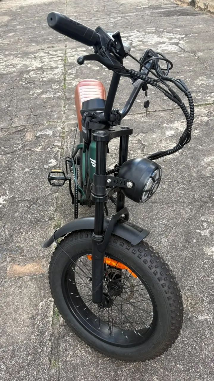 BICICLETA ELÉTRICA  SEMI NOVA! - Foto 2