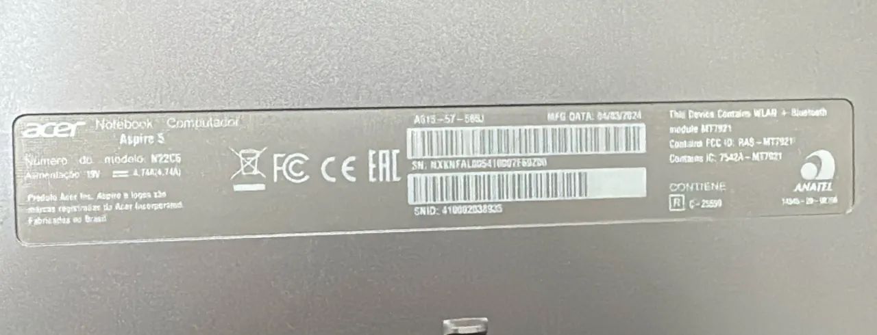 Notebook Acer - Foto 2