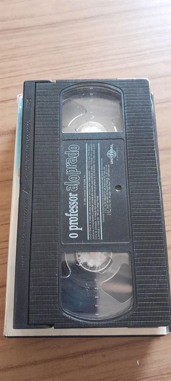 VHS O Professor Aloprado - Foto 3