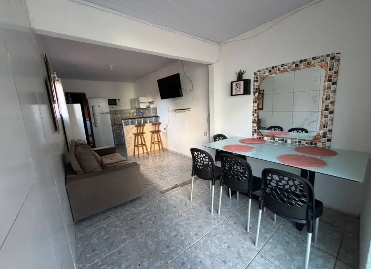 Casa mobiliada na praia 