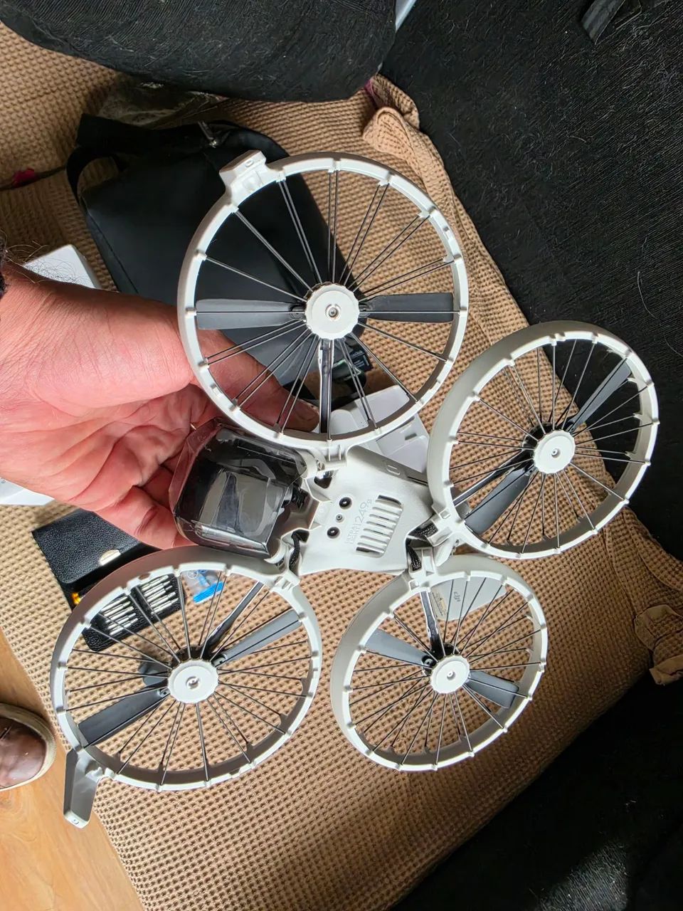 Dji Flip Impecável e sem voo - Completo e bateria extra  - Foto 3