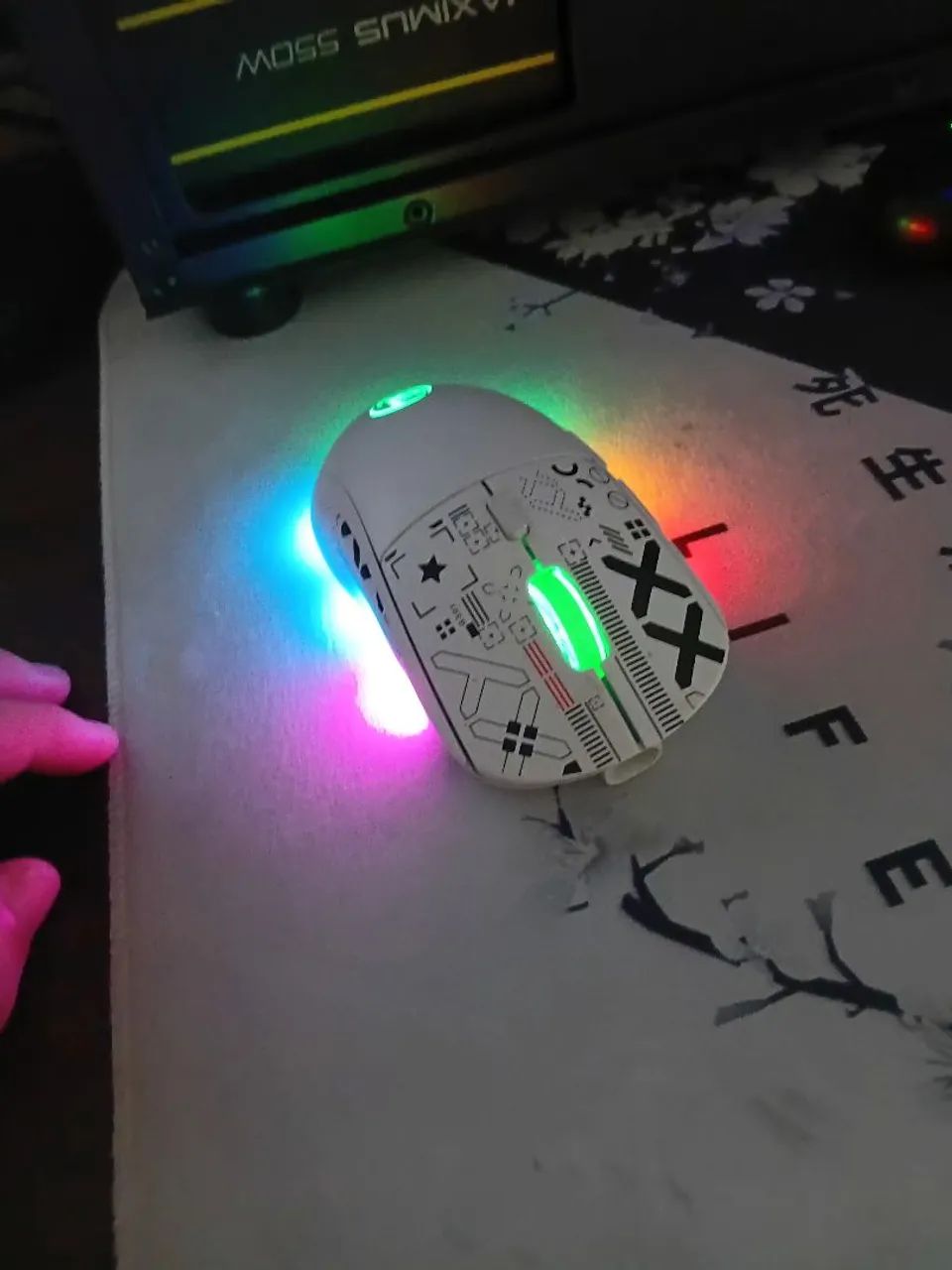 Mouse Bluetooth GamerBranco  - Foto 2
