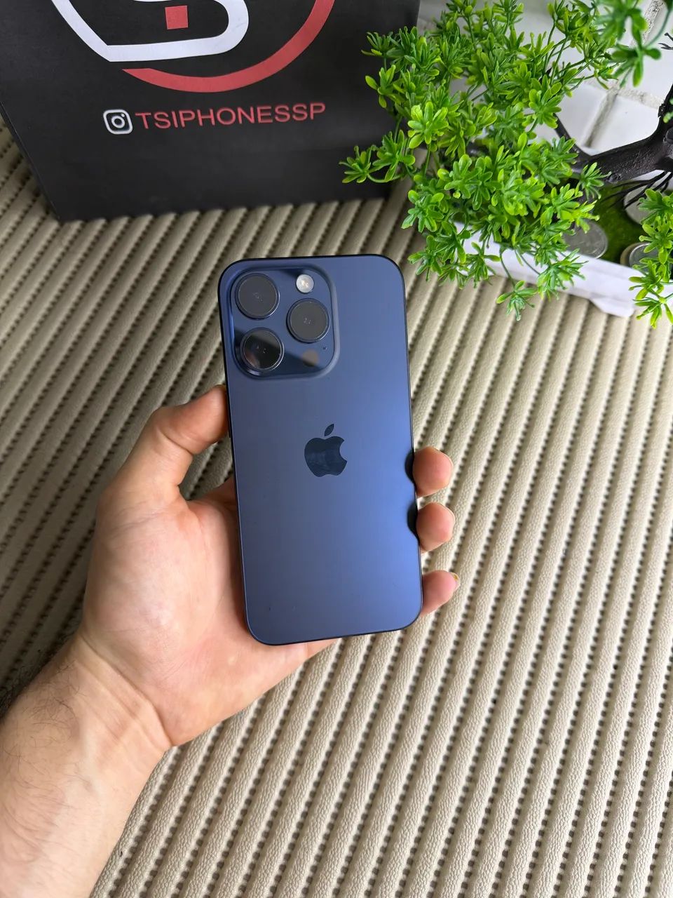 Iphone 15 Pro 256GB bateria 86% todo original oportunidade 