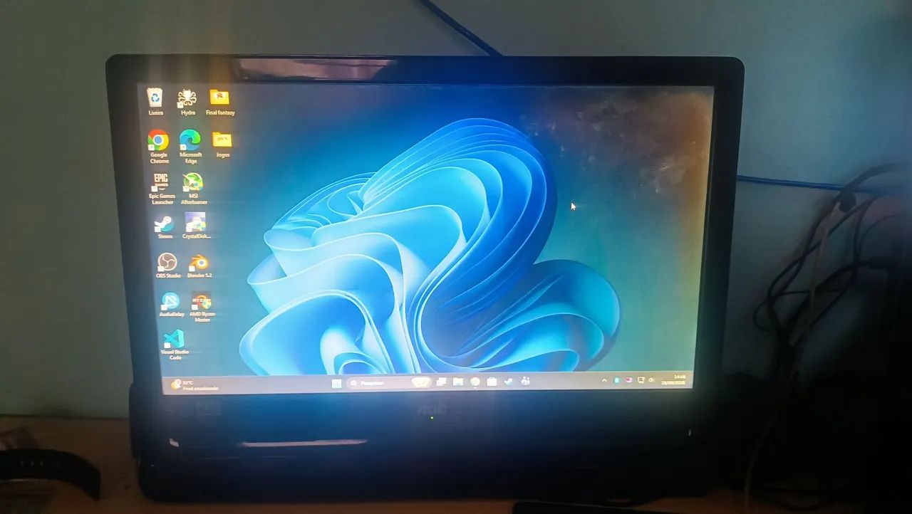 Monitor AOC 18.5 polegadas HD  - Foto 2