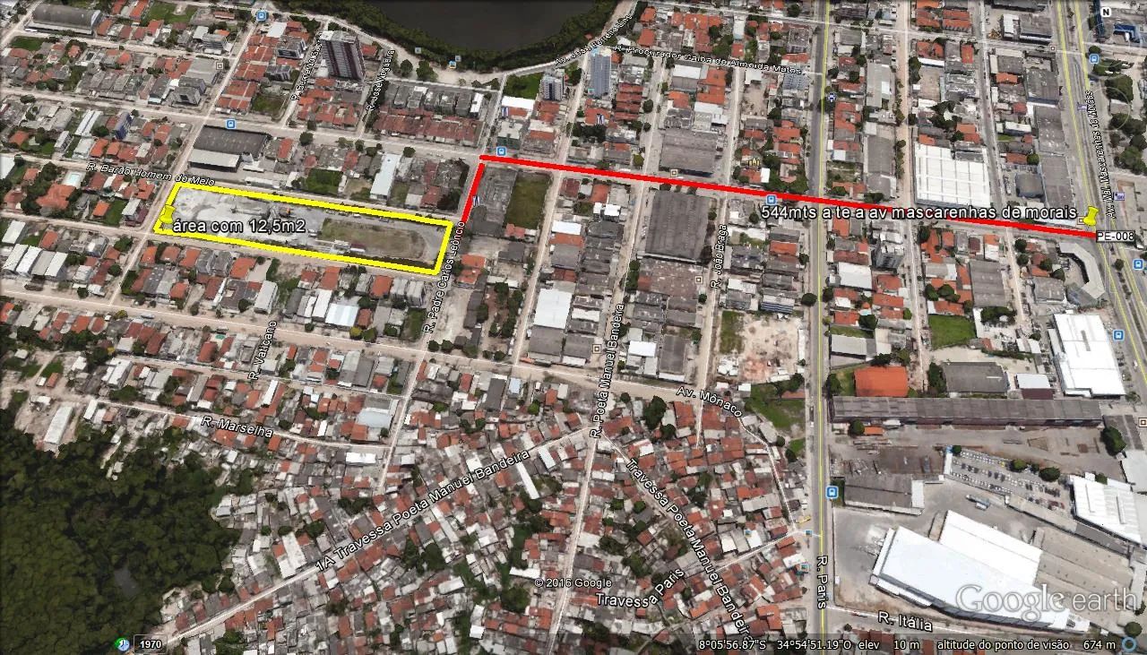 Vendo Terreno com 12.500m2 na Imbiribeira - Foto 3
