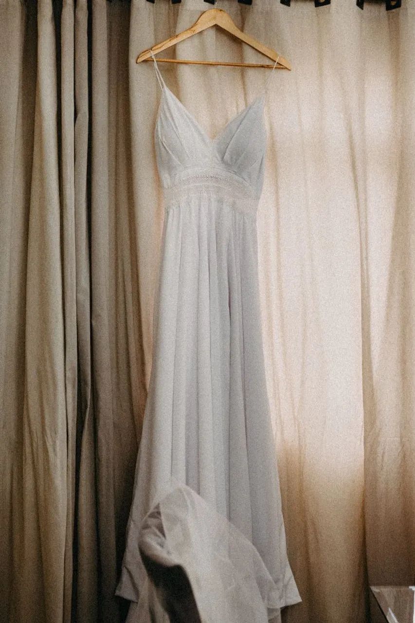 Vestido de Noiva e Véu  - Foto 3