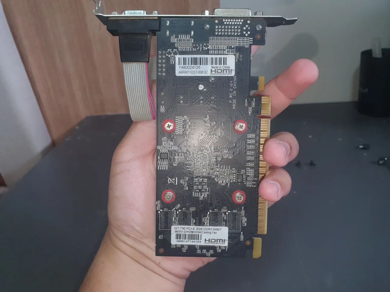 Gt 730 2gb ddr3 64BIT placa de video - Foto 5