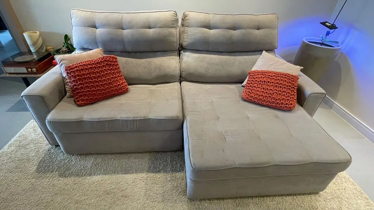 Sofa reclinável e retrátil 2,40 - Foto 2