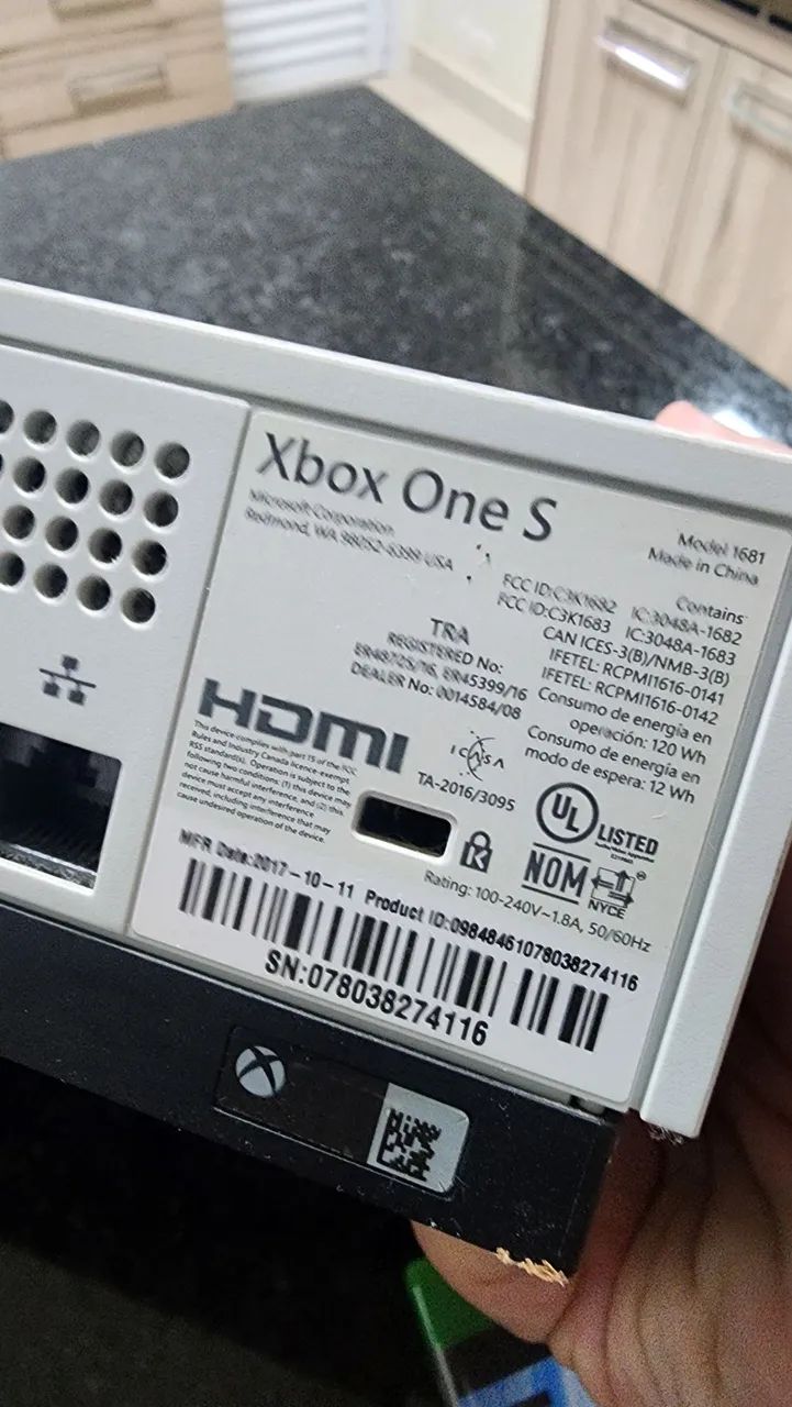 X-BOX ONE + 3 jogos  - Foto 4