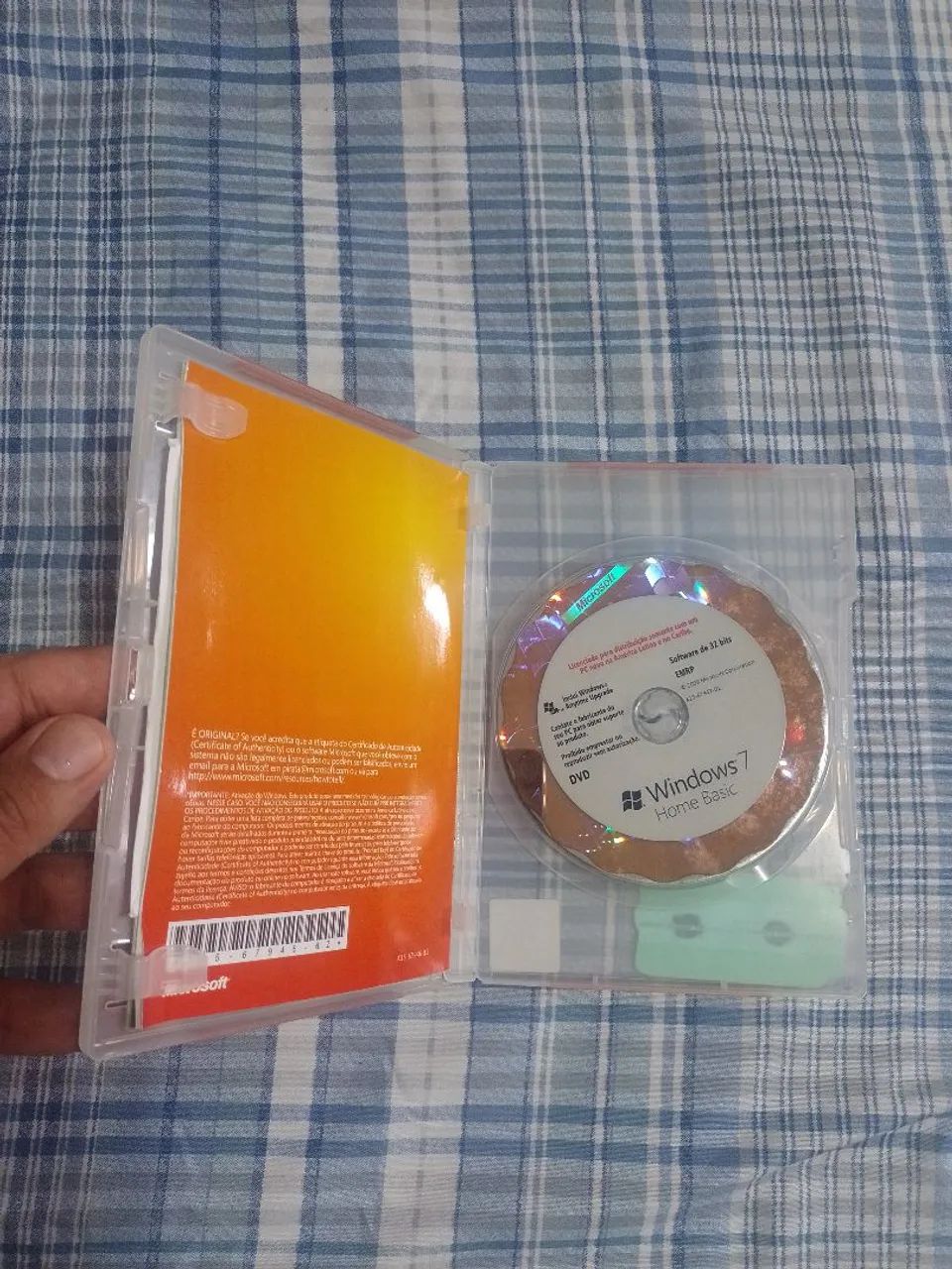 Cd original de instalação do windows 7 basic - Foto 2