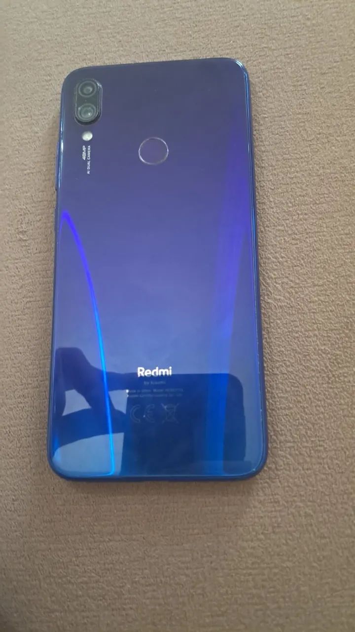 Celular Smartphone Xiaomi Note 7 64gb Azul usado  - Foto 2