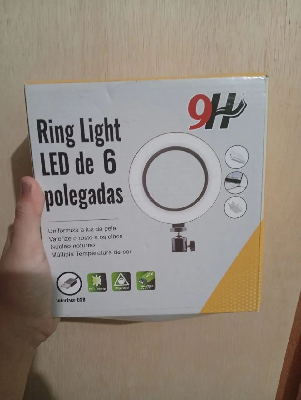 Ring light 6 polegadas 