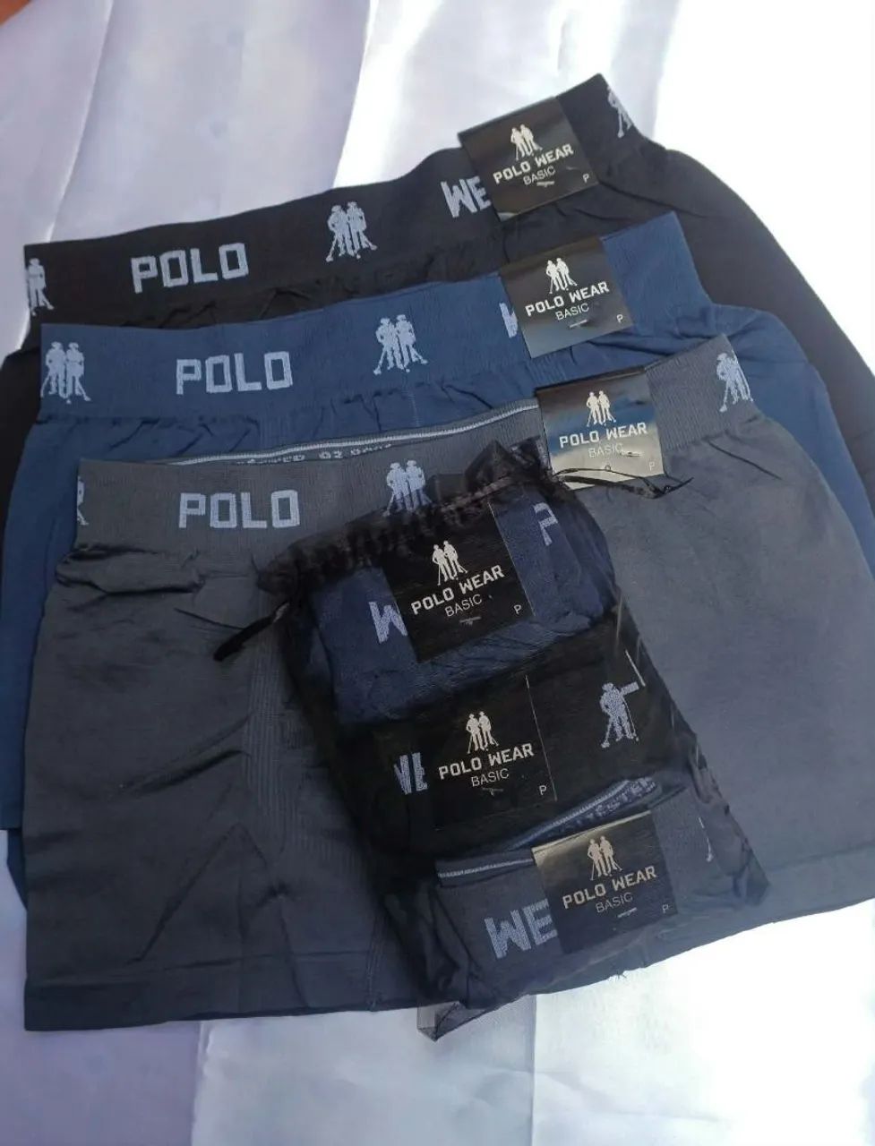 KIT 3 CUECAS BOX POLO R$50 - Foto 3