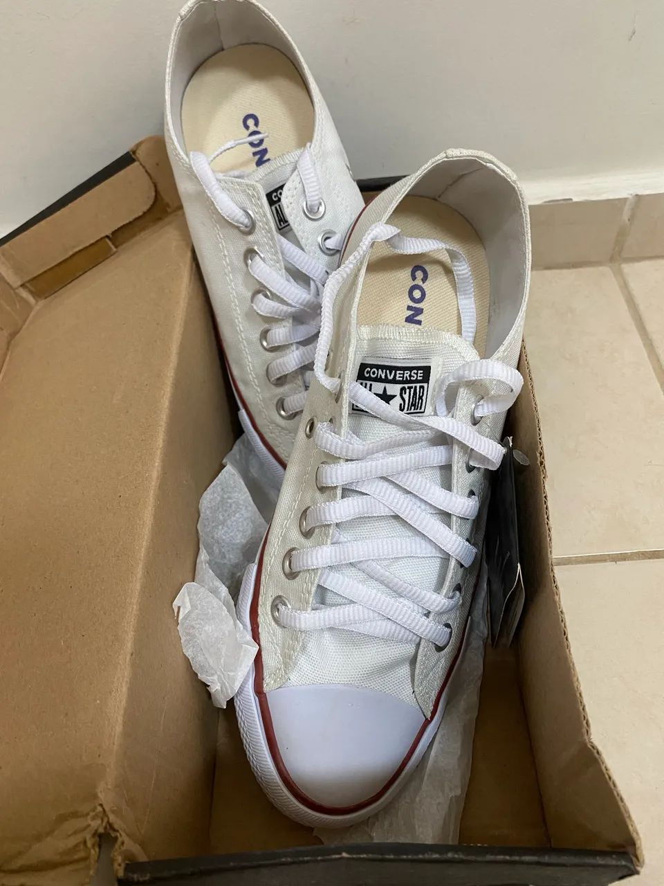 Tênis All Star Converse Branco - Número: 38 - Foto 4