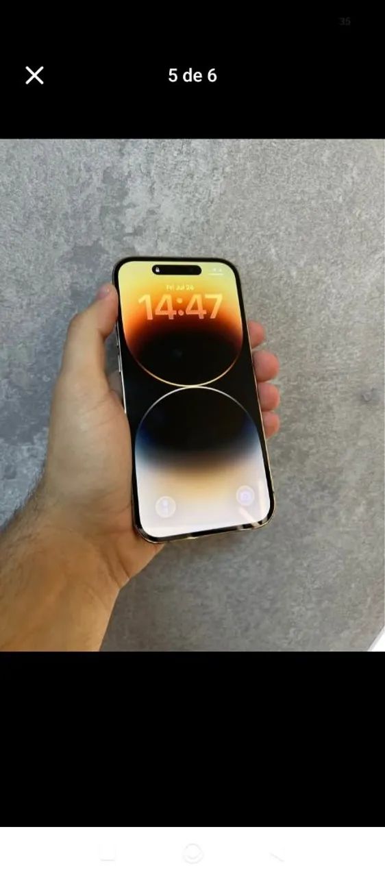 iPhone 14 pro zerado tudo original  - Foto 5