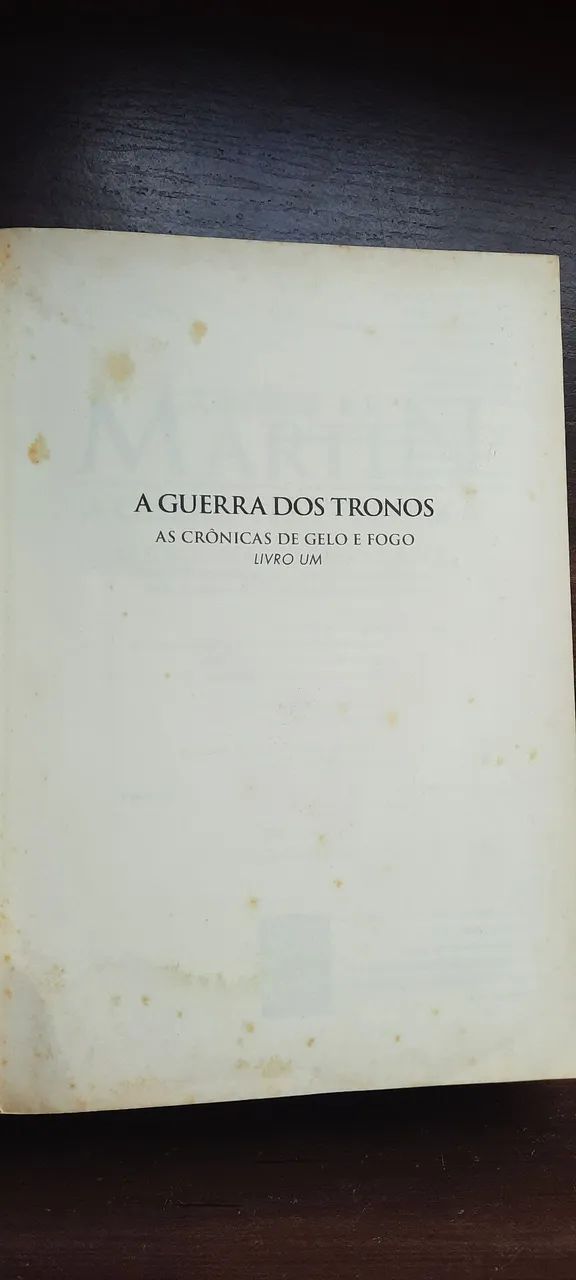 A Guerra dos Tronos. As Crônicas de Gelo e Fogo - Livro 1  - Foto 4