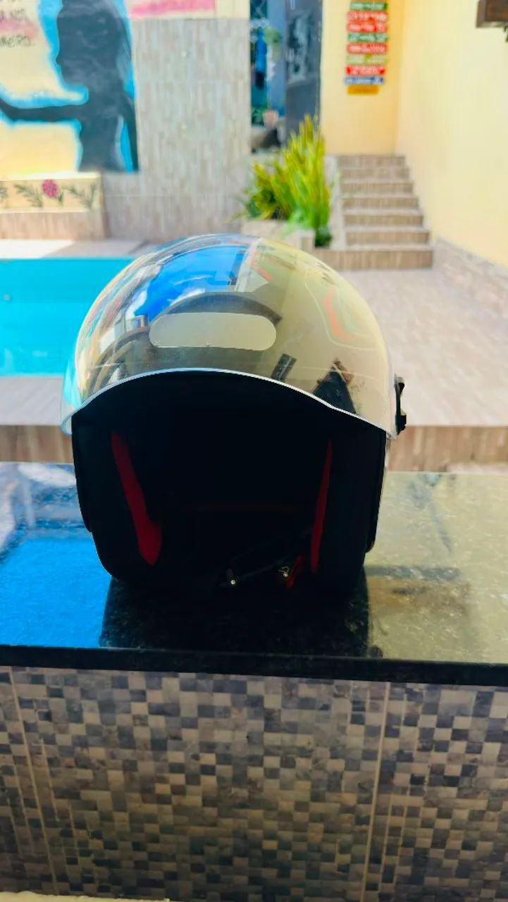 Capacete EBF Jet Vortex A+ - Excelente estado - Foto 2