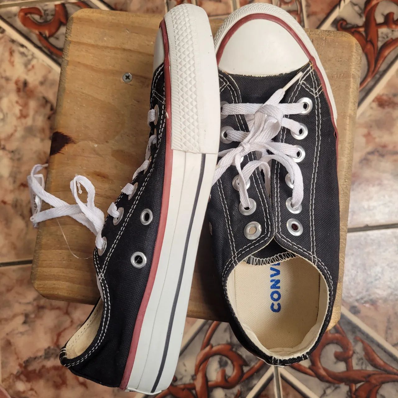 Converse all star tamanho 34 - Foto 2