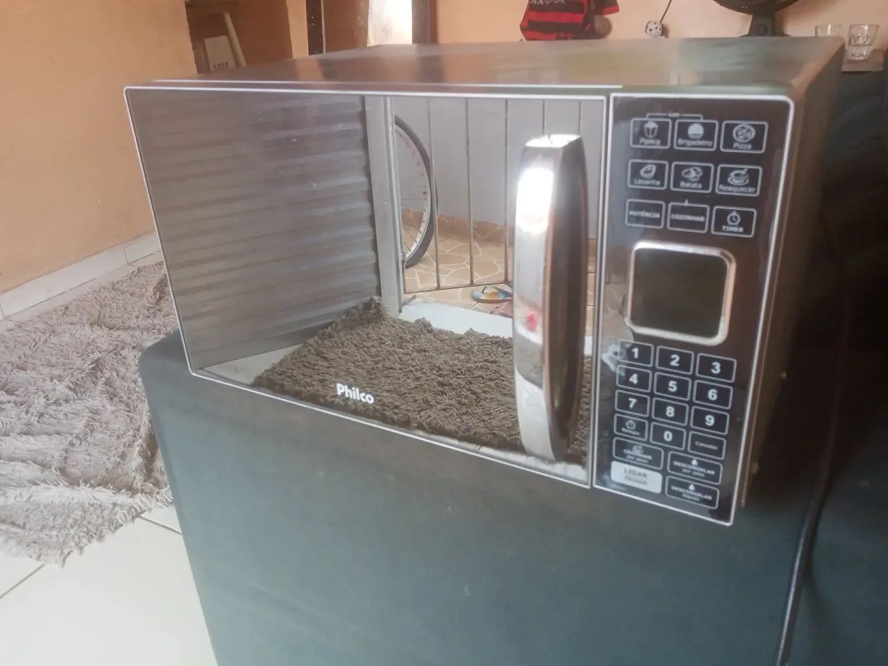 Microondas Philco Espelhado 25L . - Foto 2
