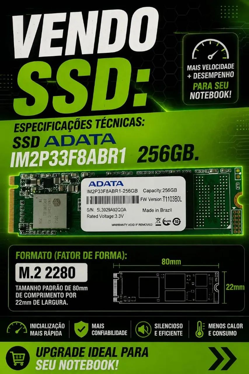 VENDO PEÇAS DE INFORMÁTICA 