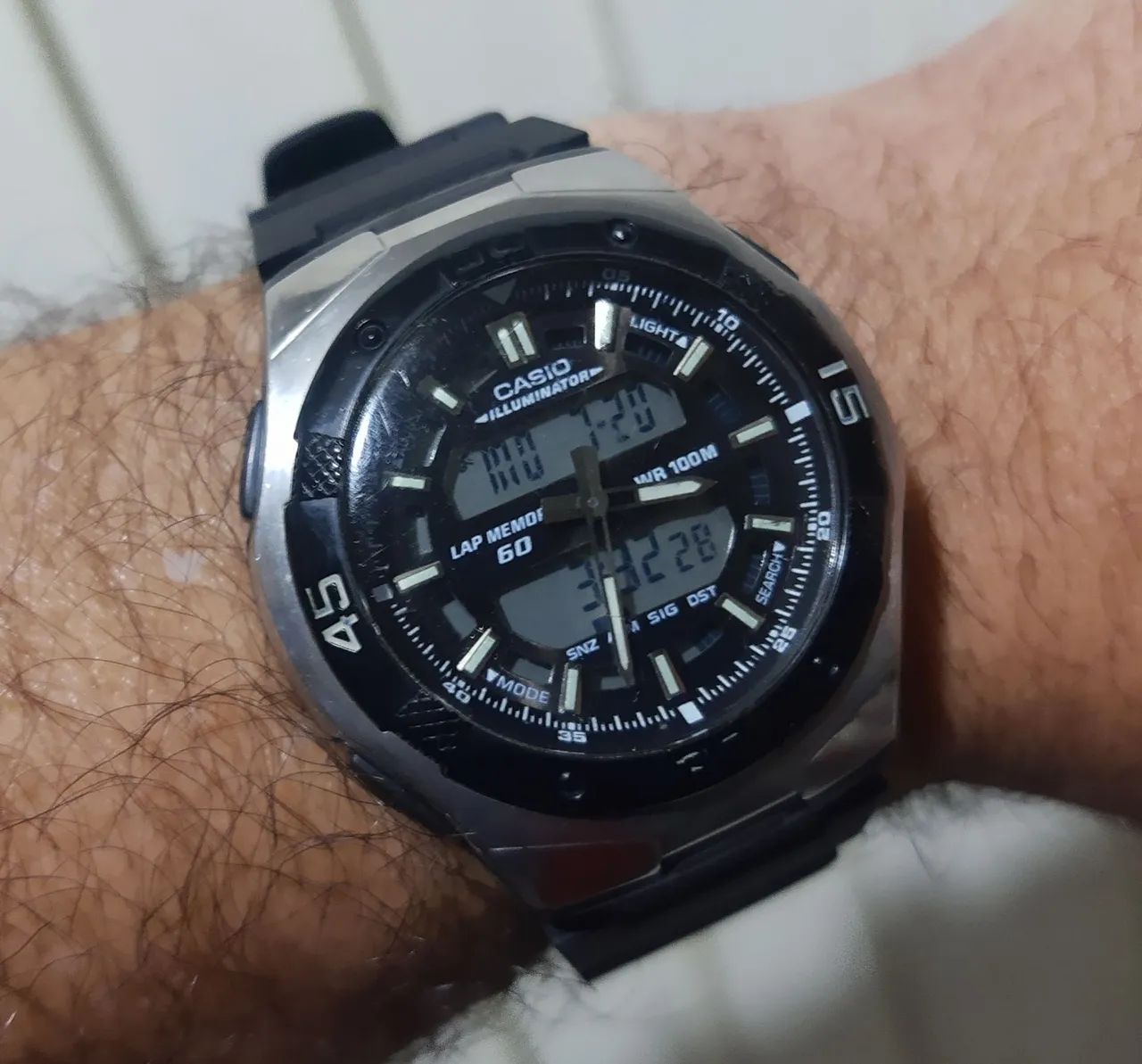 Relógio antigo CASIO ORIGINAL RELIQUIA FUNCIONANDO 