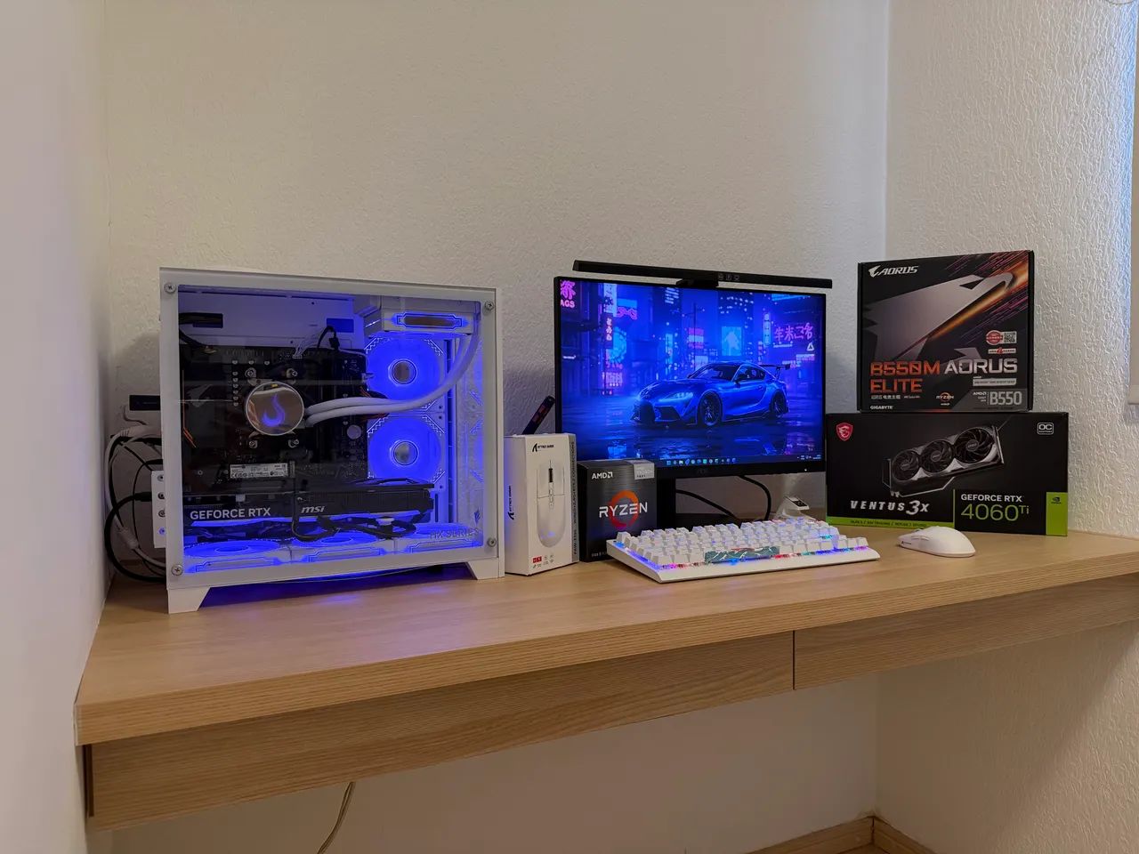 Setup gamer completo - RTX 4060 ti