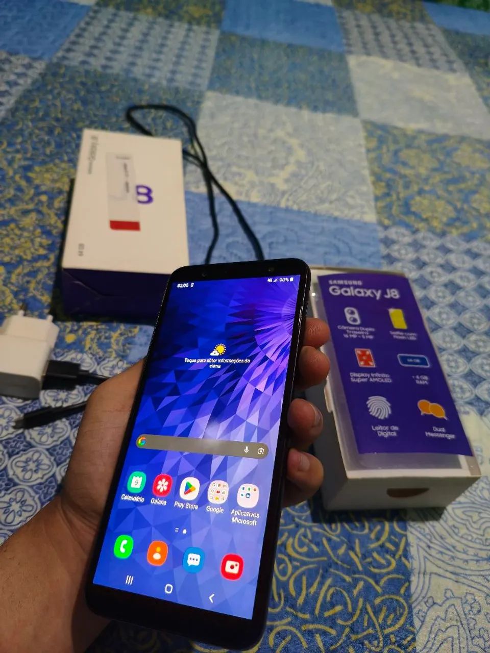 Samsung Galaxy J8 Preto 64GB Completo com Caixa e Carregador - Foto 4