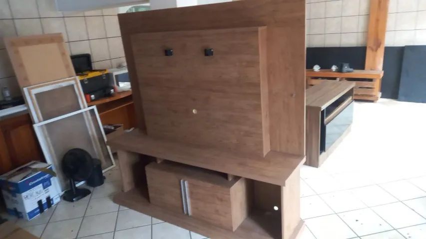 Rack Tapete Sofa Microndas - Foto 3