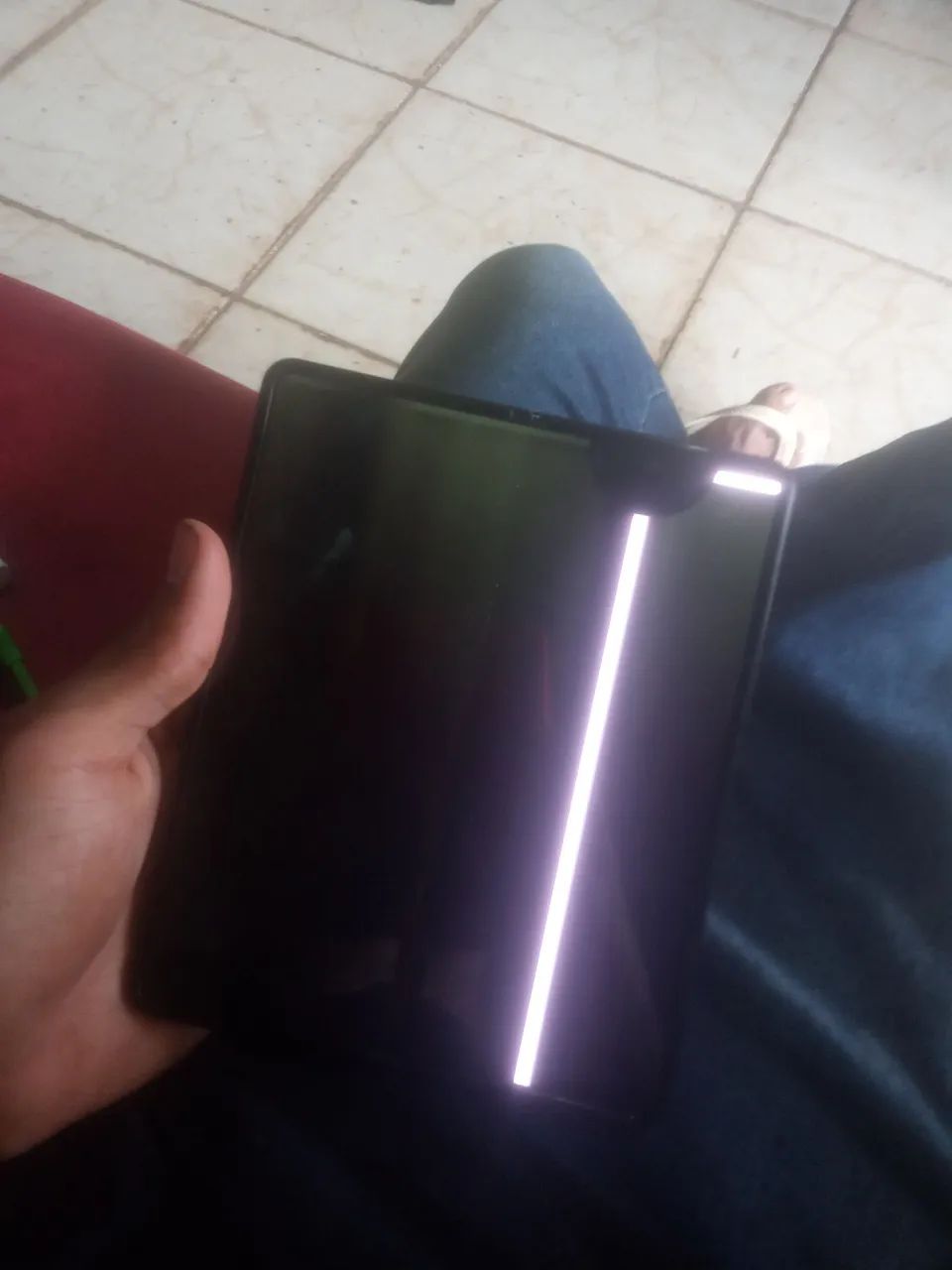 Galaxy z fold 3 com defeito 