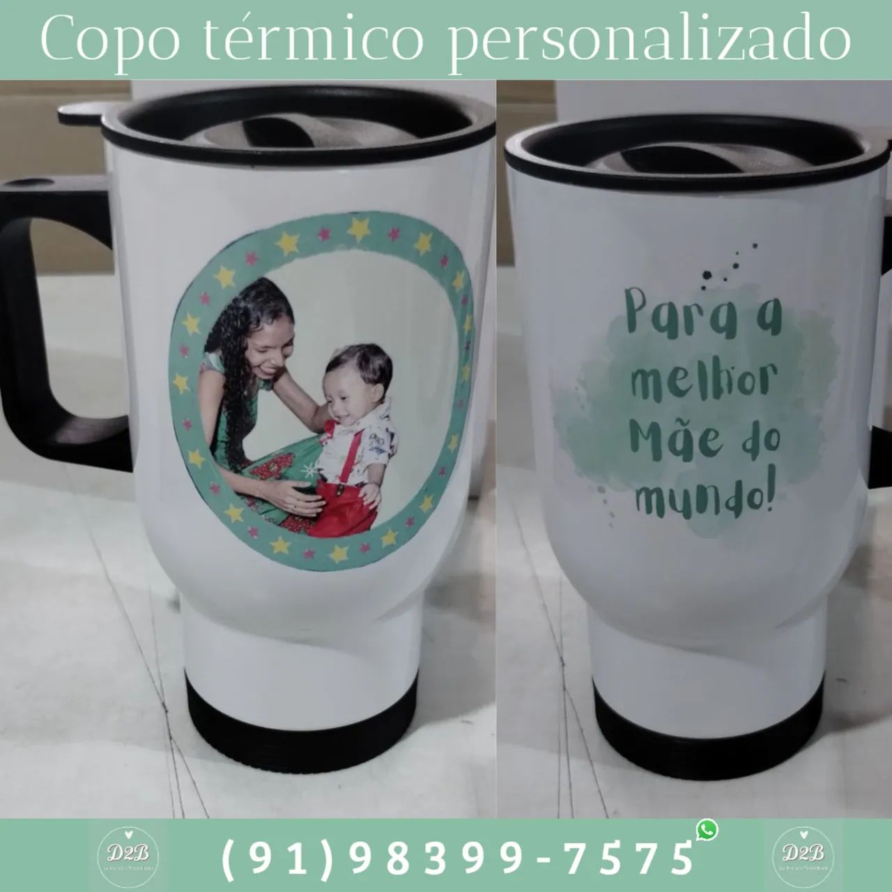 COPO  E GARRAFA TÉRMICA - Foto 4