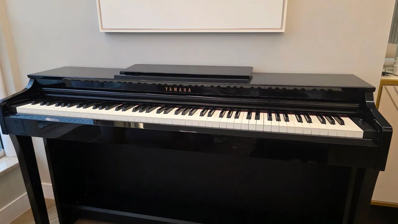 Clavinova Yamaha Clp 625 Pe Polished Ebony Piano Digital - Foto 6