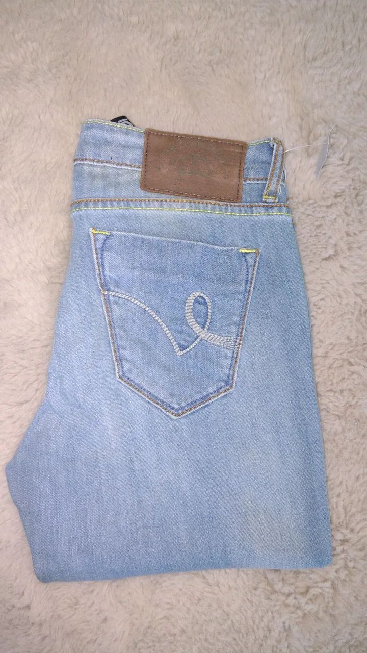 Calça 34 jeans Ecko red