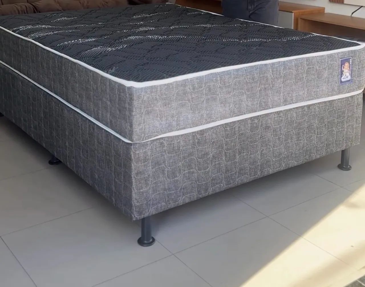 Cama box de casal nova e embalada pronta entrega  - Foto 5
