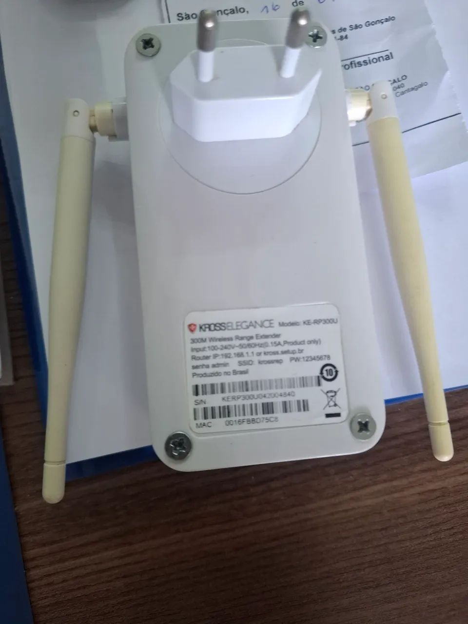 Repetidor de Sinal Wi-Fi Kross Elegance - Foto 2