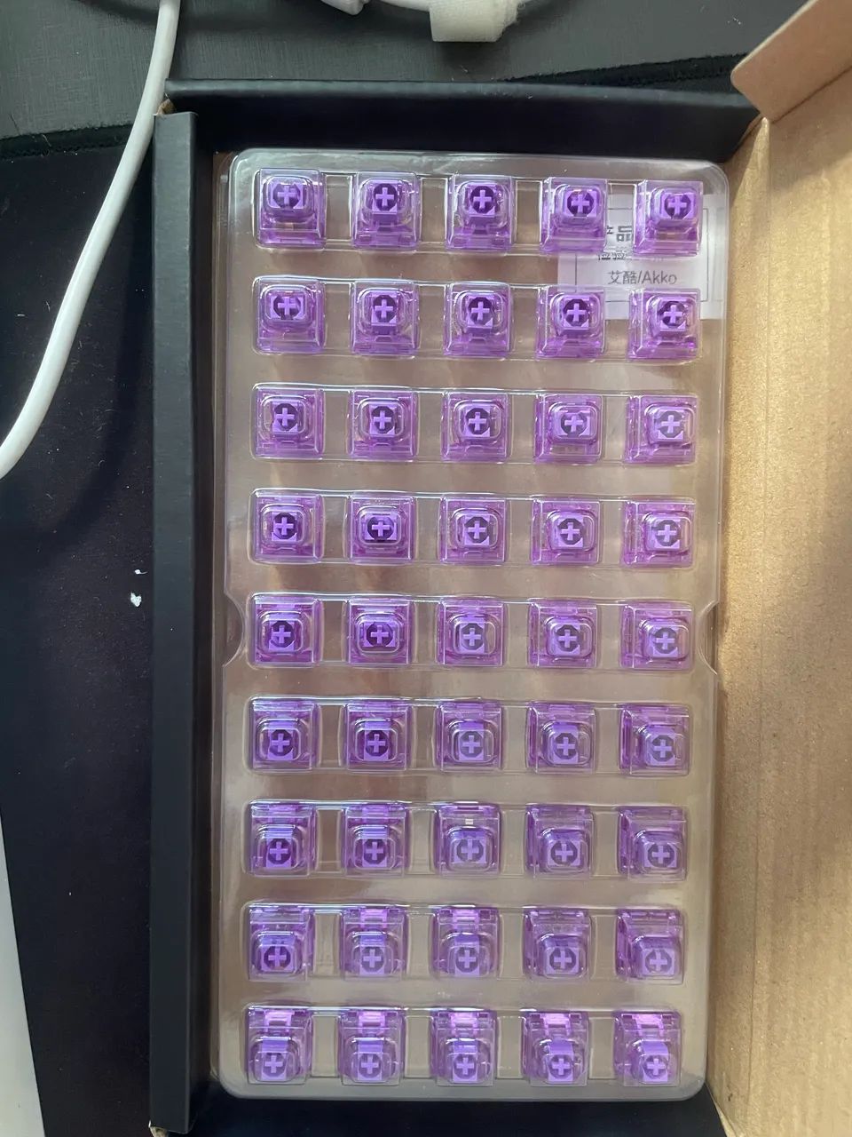 Switch Akko purple