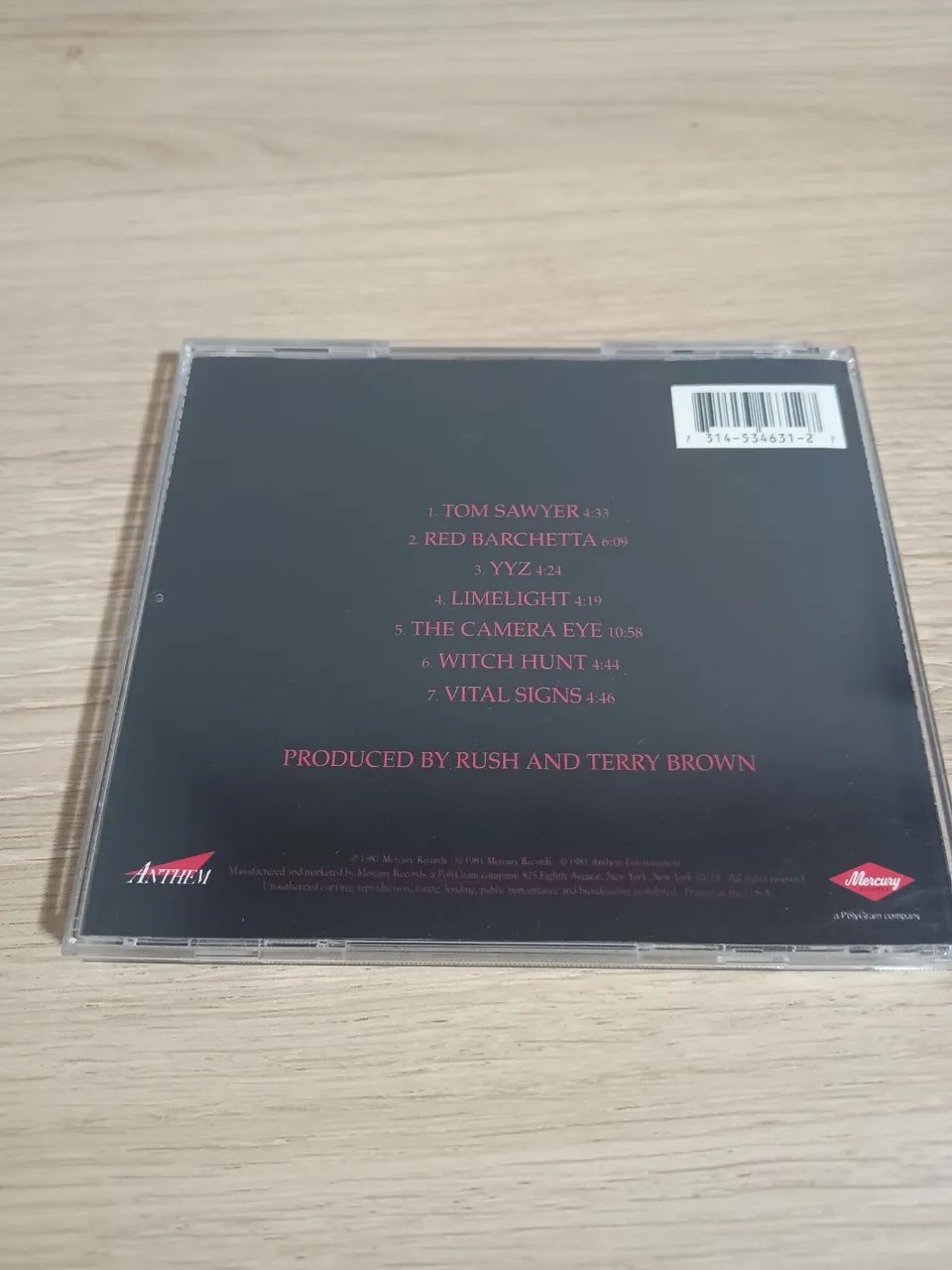 CD Rush moving pictures remasterizado importado - Foto 2
