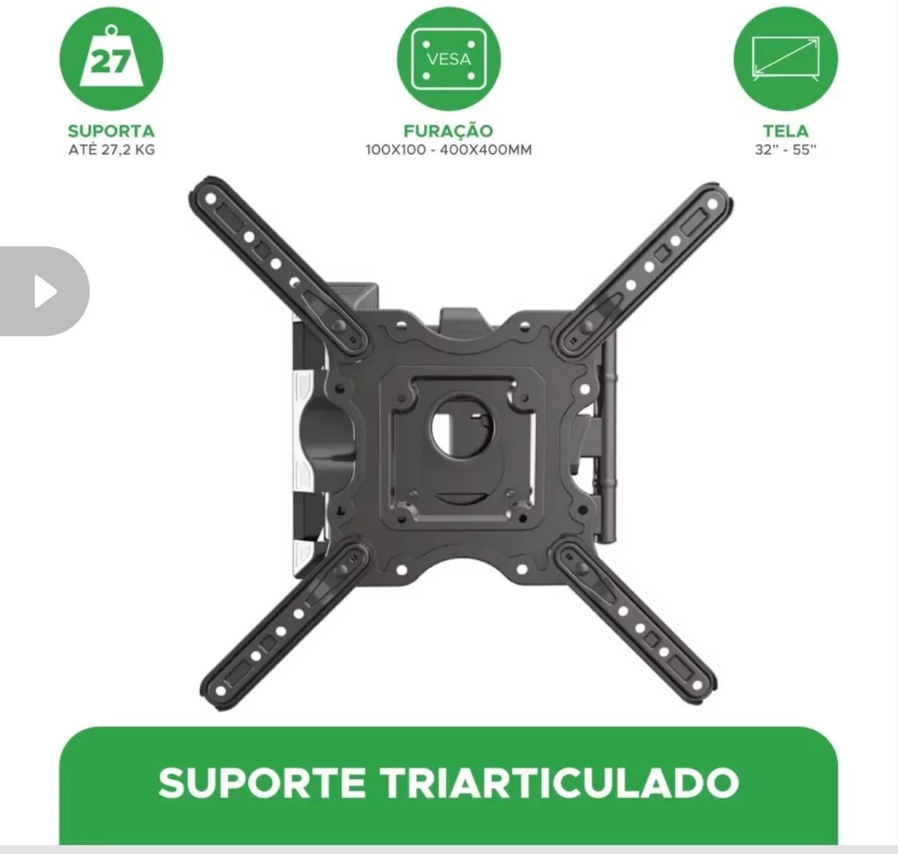 SUPORTE DE PAREDE PARA TV 32 a 55 POLEGADAS. - Foto 2