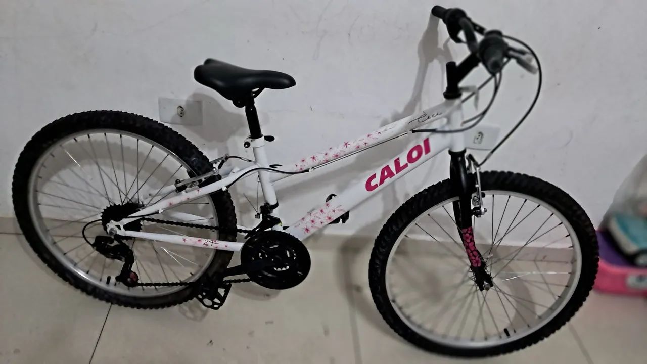 Bicicleta Aro 24 bem conservada vou pegar e andar - Foto 3
