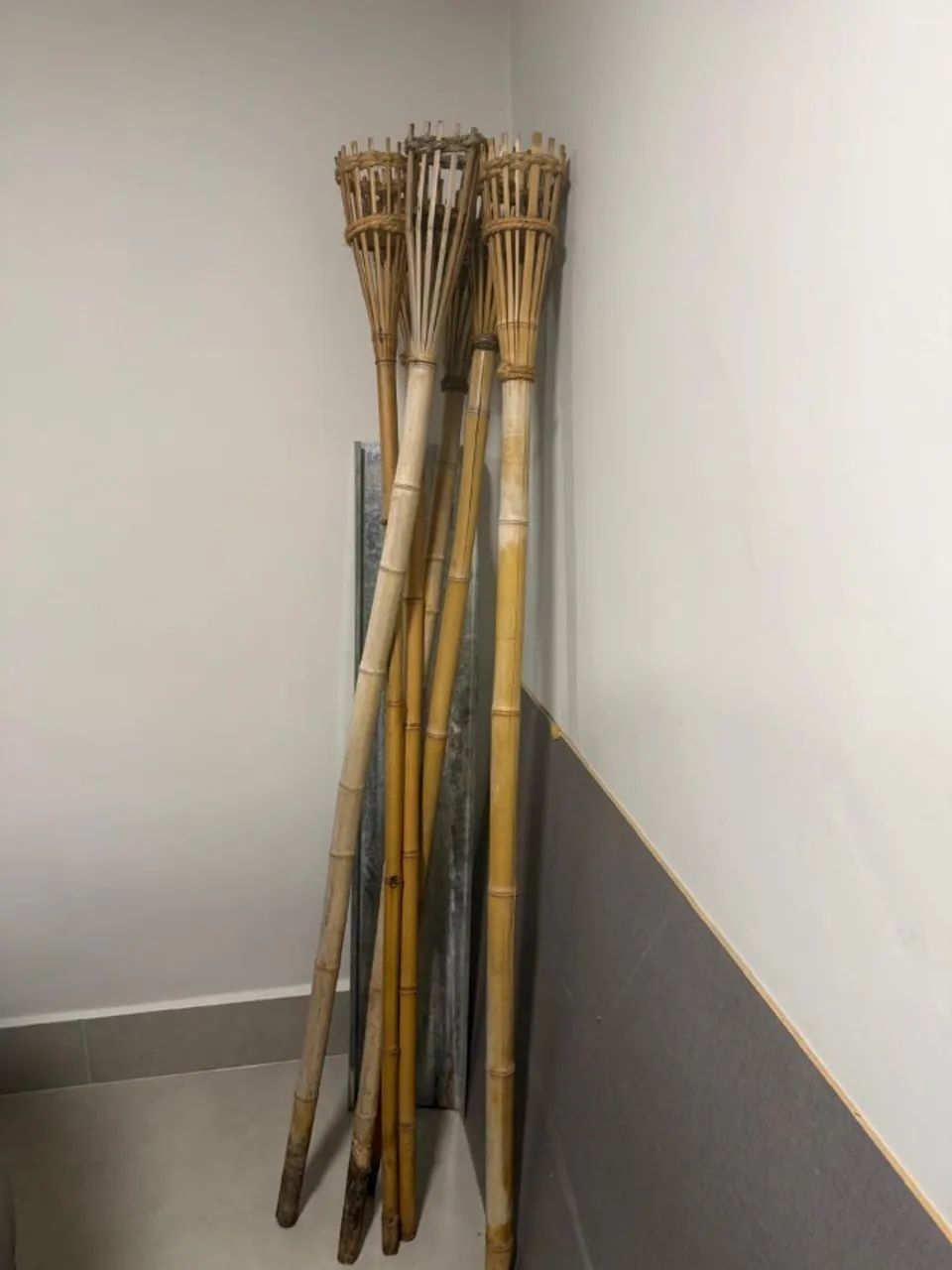 TOCHA DE BAMBU COM LAMPARINA 1.65CM