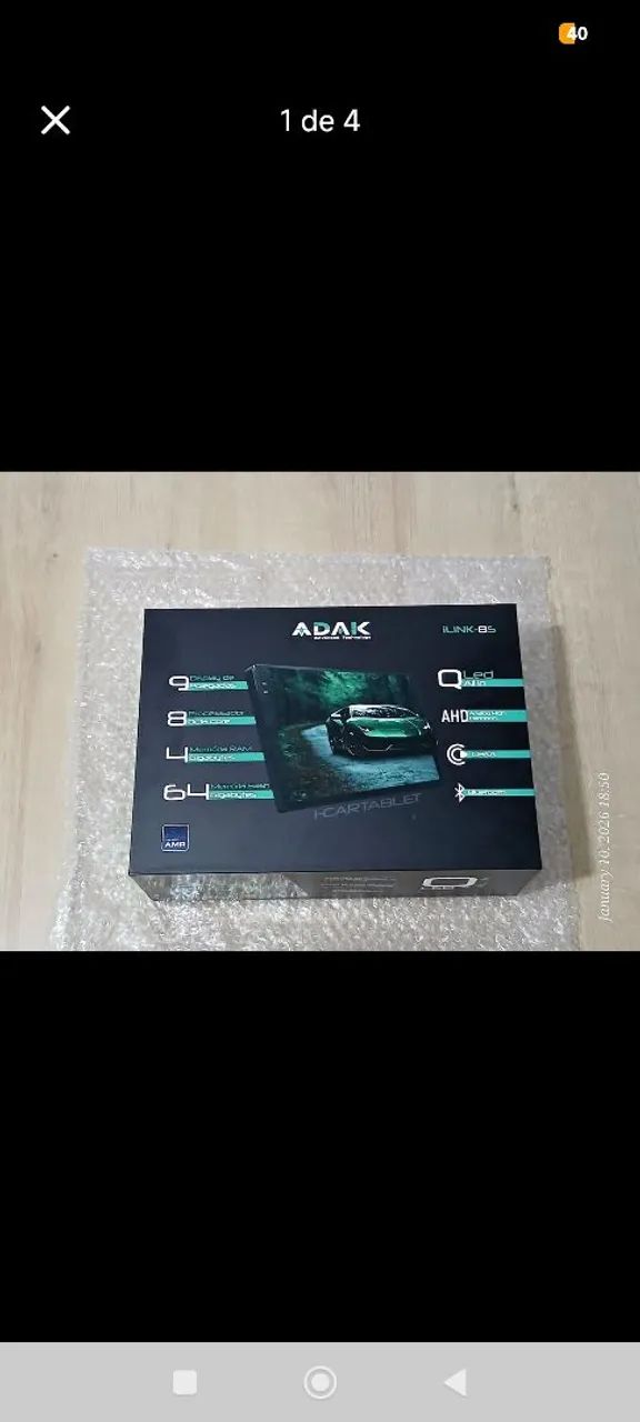 Central Multimídia 9" Android CarPlay  - Foto 3