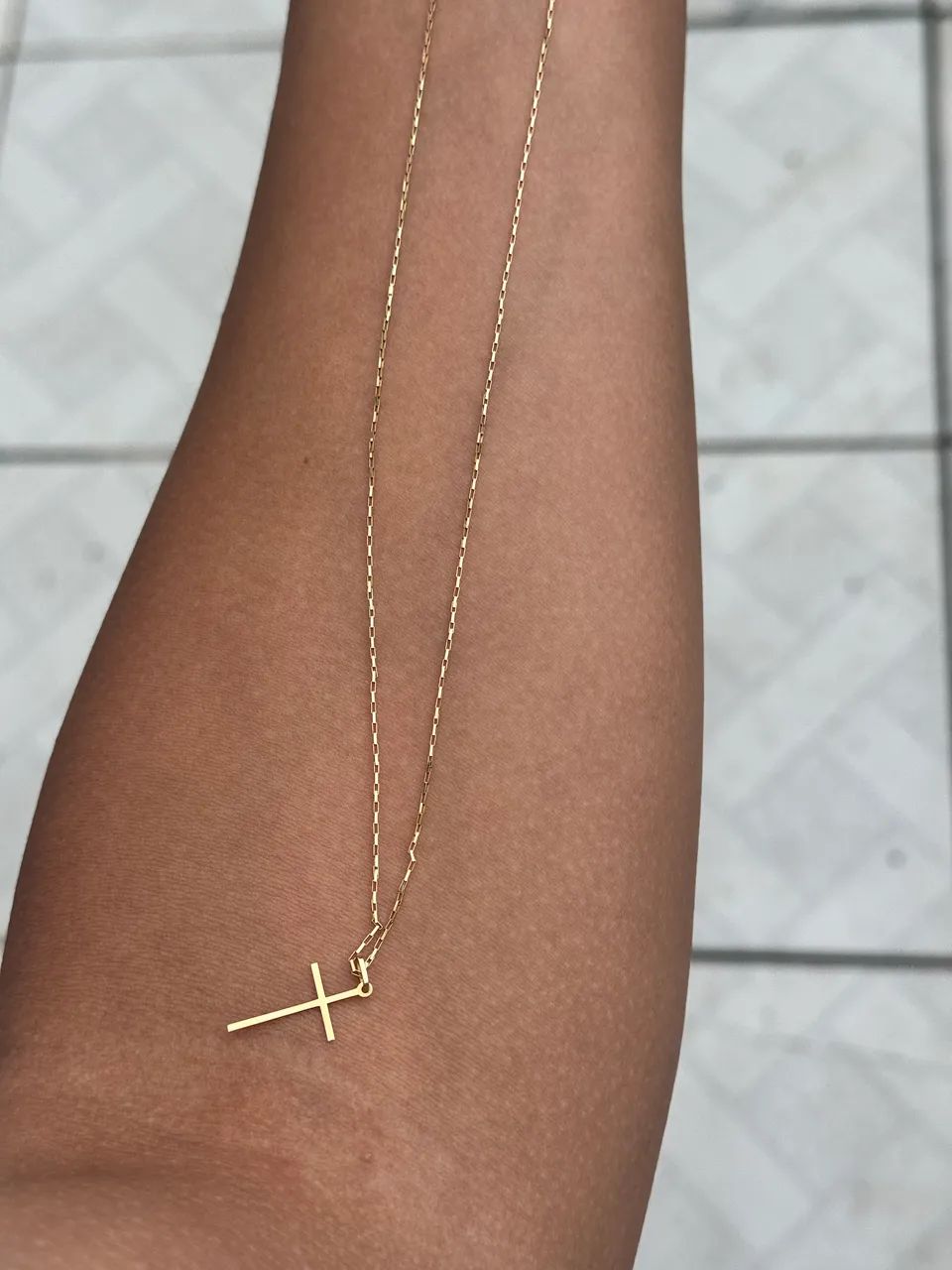 Cordão de Ouro 18k 50cm Maciço  - Foto 4