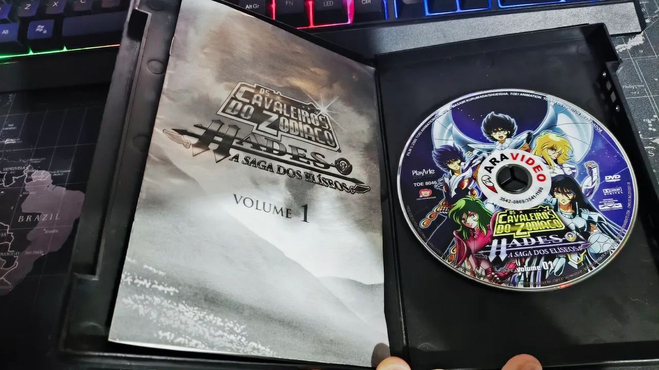 DVD's Originais Cavaleiros do Zodíaco - Foto 3