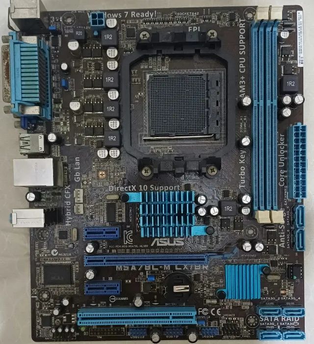 Placa mão AM3 com defeito