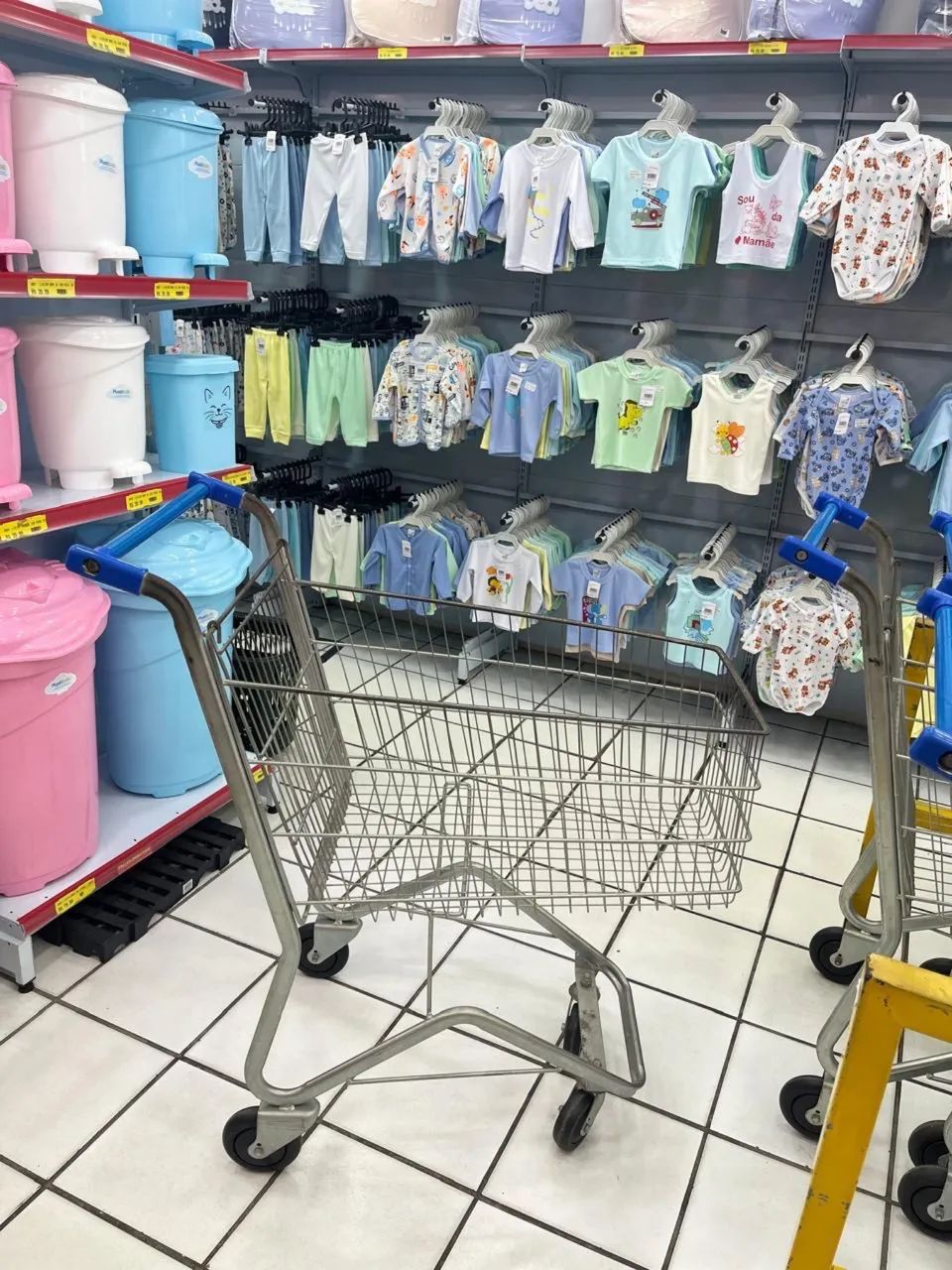 Carrinho de supermercado 120 Litros - Foto 2