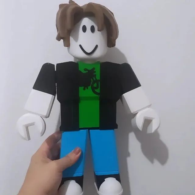 Boneco Roblox 3D - decorativo