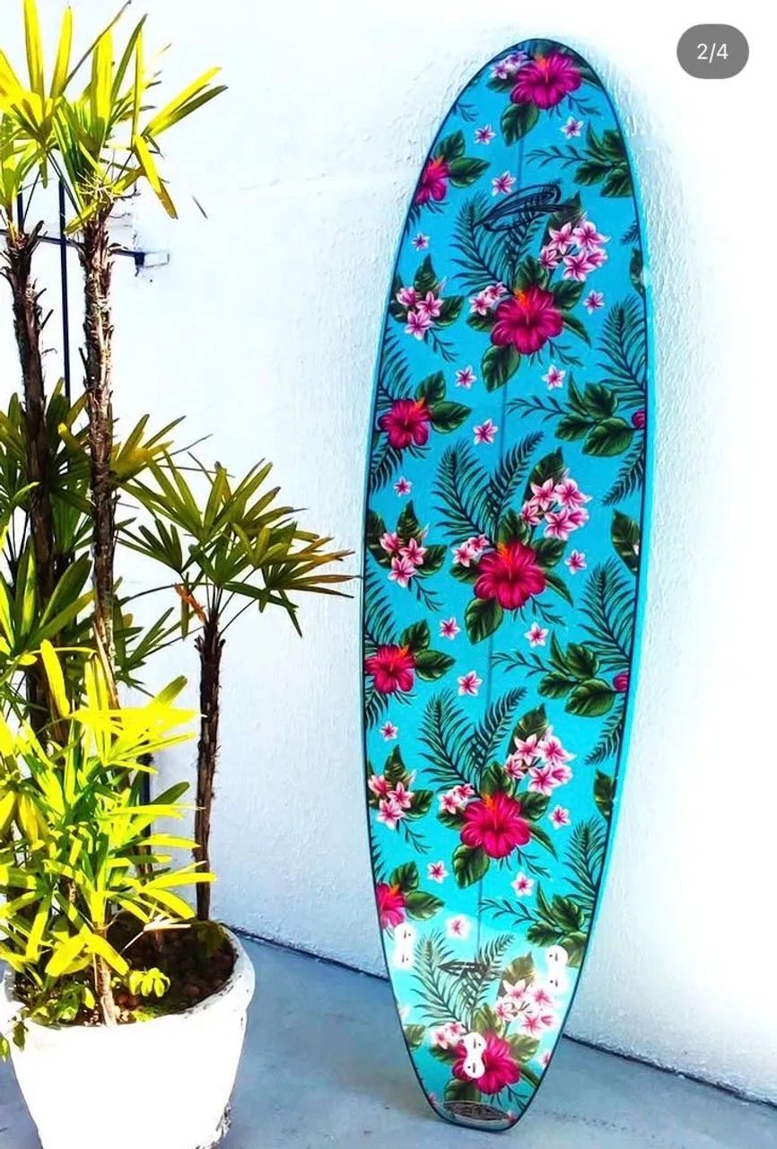 Prancha de surf Funboard Ripwave 7,4 Shaper Beto Loureiro