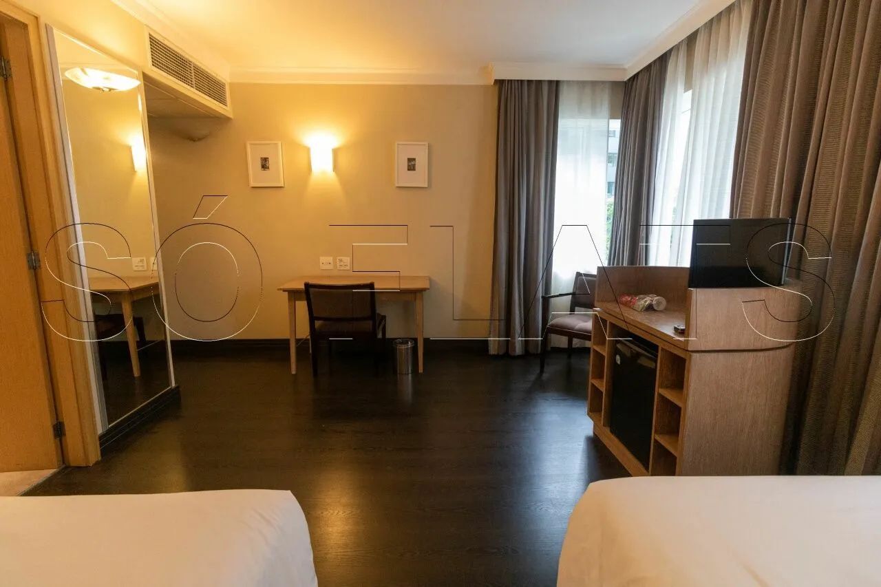 Flat no Radisson Berrini para locação com 29m² e 1 dormitório e 1 vaga de garagem. - Foto 3