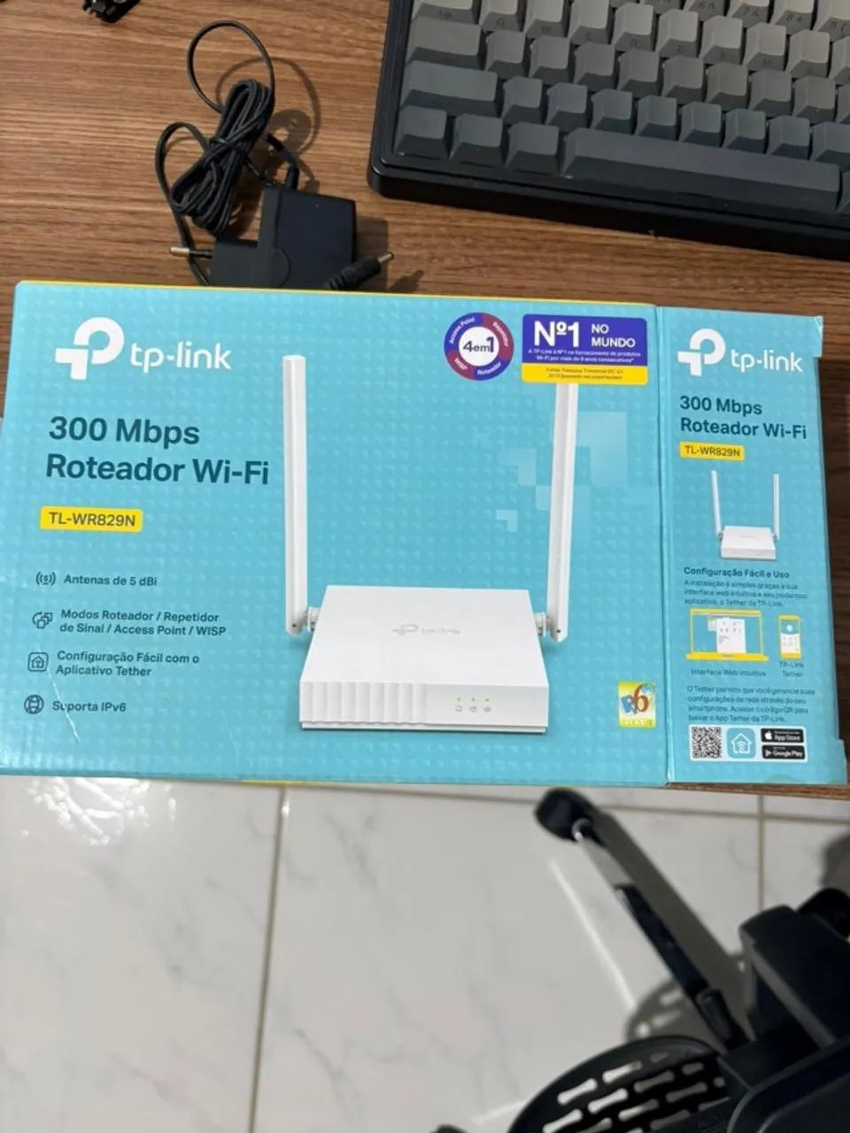 Roteador TP-Link TP-WR829N - Foto 3