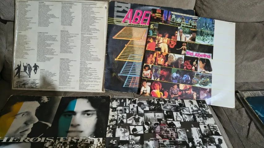 Discos de Vinil - Kid Abelha e Heróis da Resistência Coleção LPs com Encarte - Foto 4